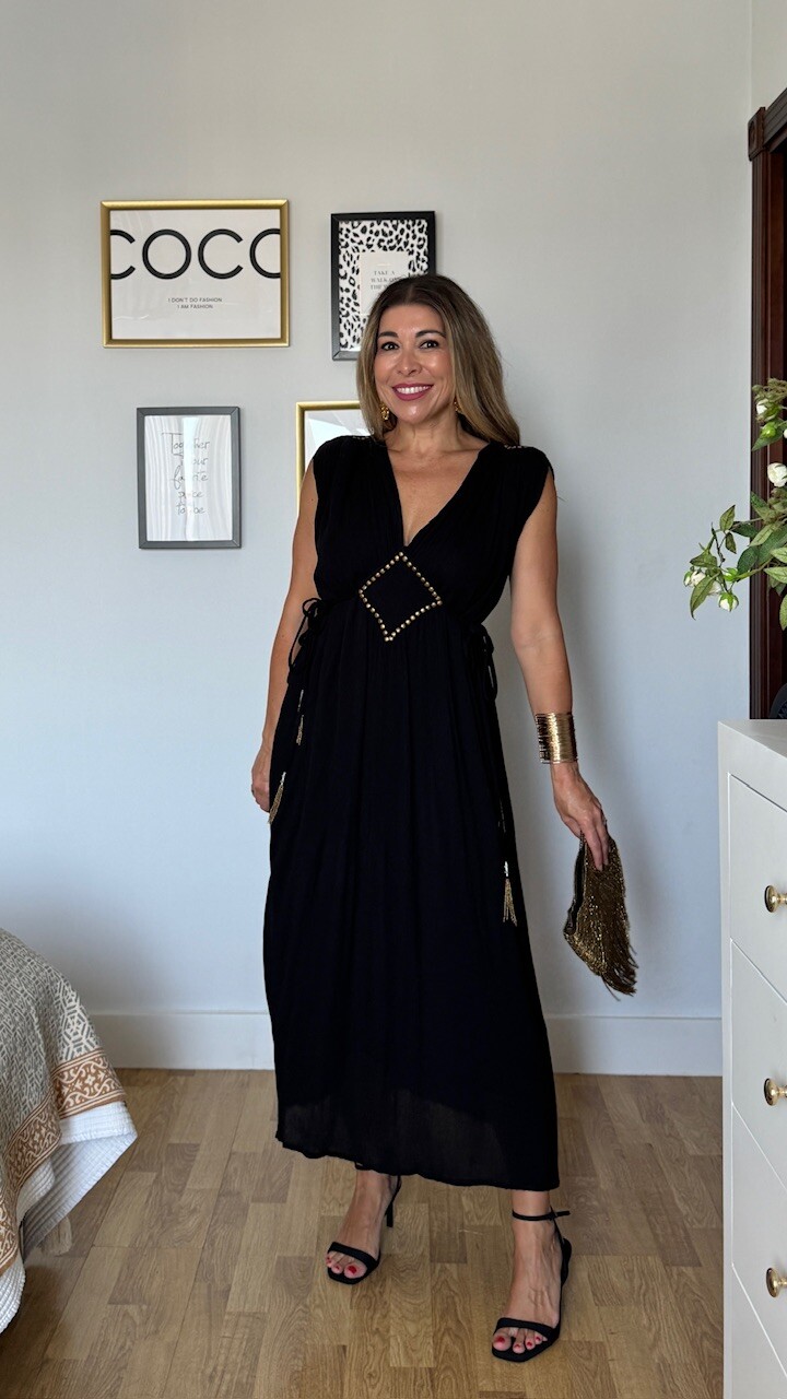 Vestido Atenea Negro - Imagen 4