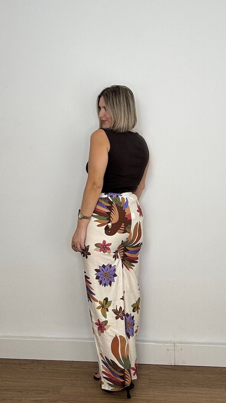 Pantalón Estampado Tropical - Imagen 12