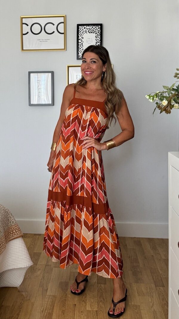 Vestido Croacia Teja