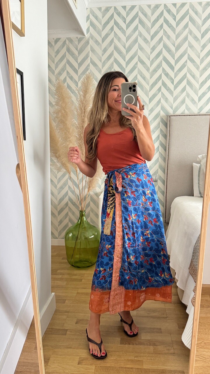 Falda Pareo India 18