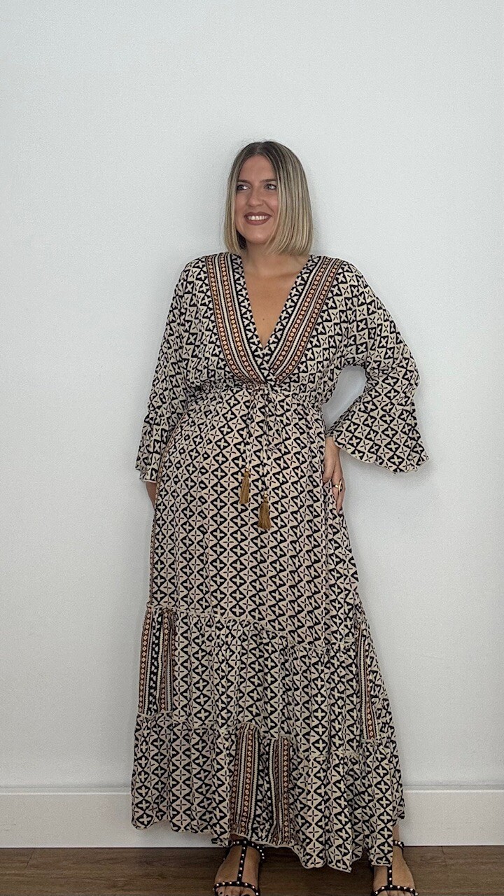 Vestido Marrakech Negro - Imagen 2