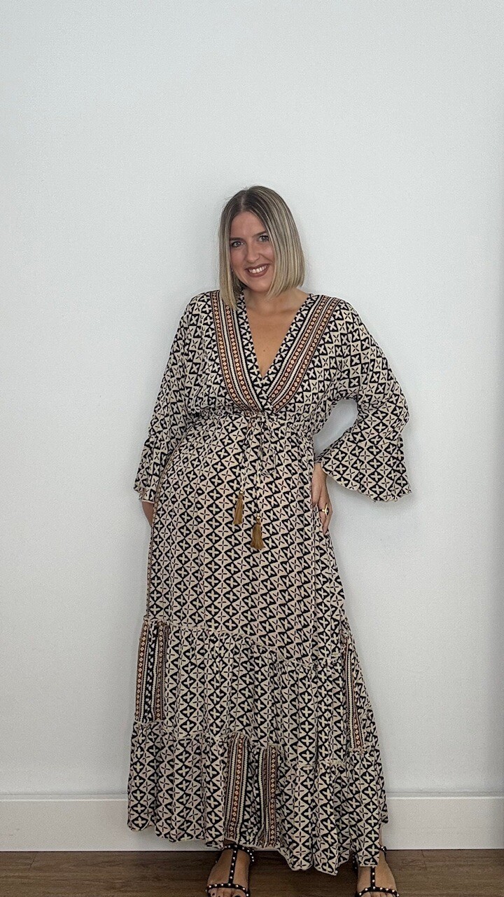 Vestido Marrakech Negro - Imagen 4