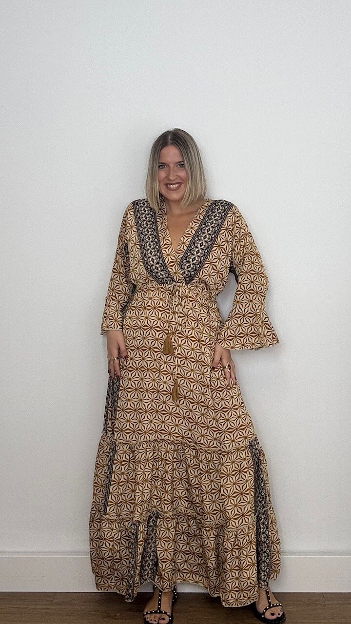 Vestido Marrakech Camel