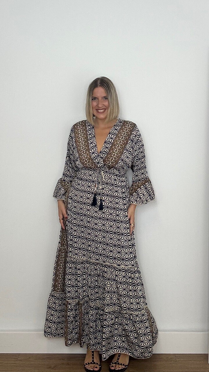 Vestido Marrakech Azul Marino - Imagen 2