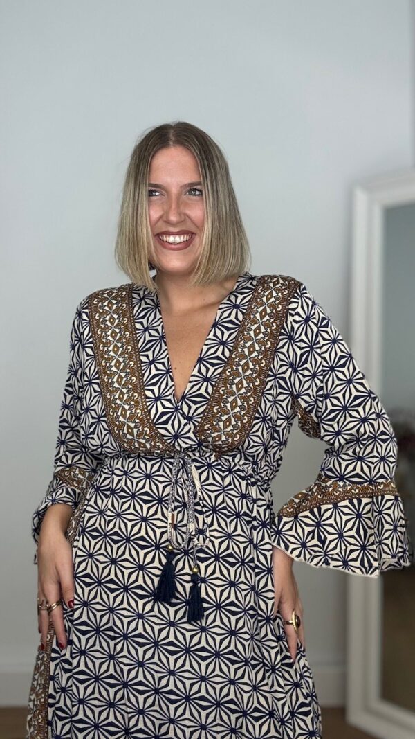 Vestido Marrakech Azul Marino