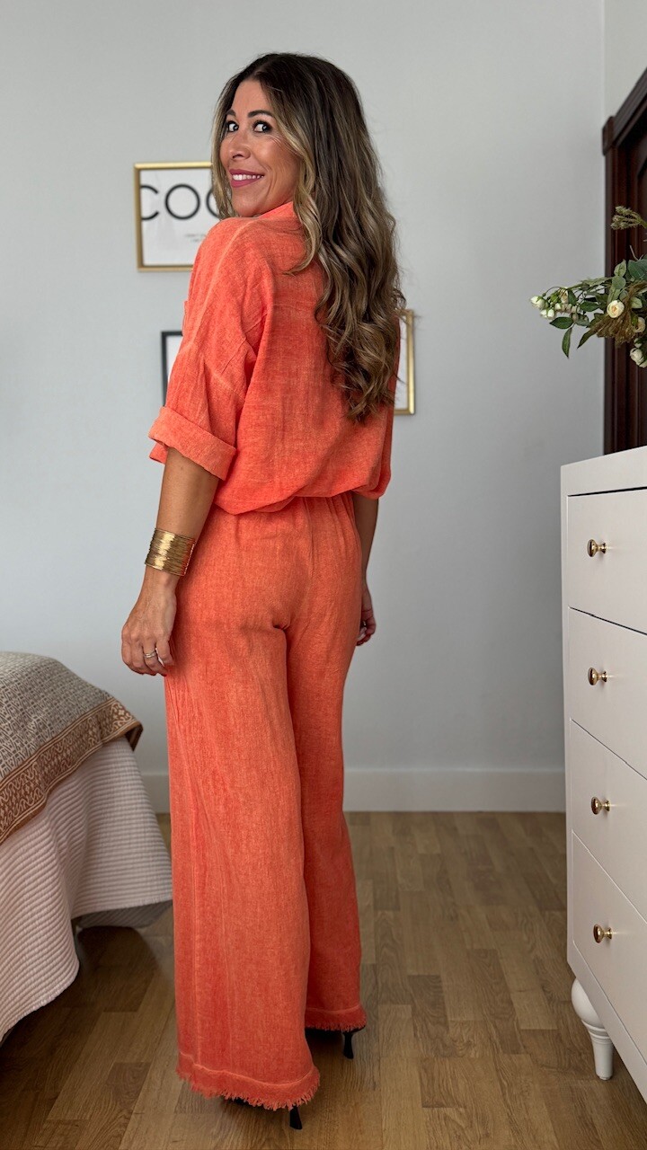 Pantalón Cotton Naranja - Imagen 6