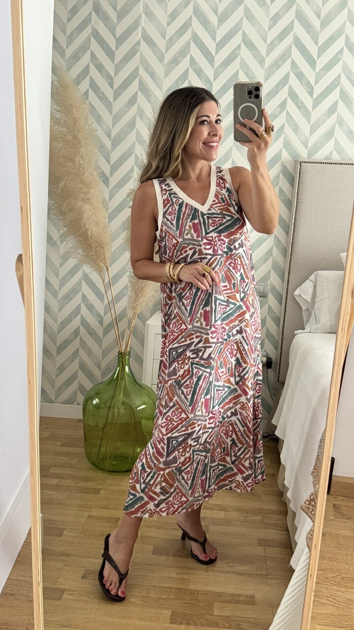 Vestido Nicoletta Estampado - Imagen 5