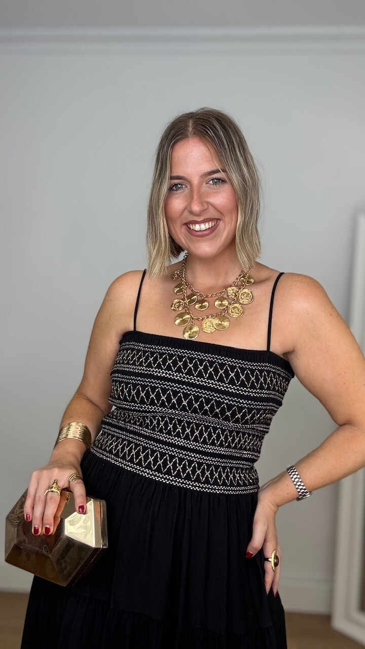 Vestido Chloe Nido Negro - Imagen 10