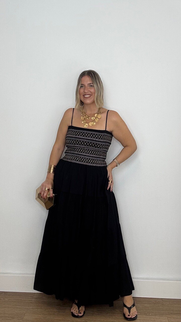 Vestido Chloe Nido Negro - Imagen 9