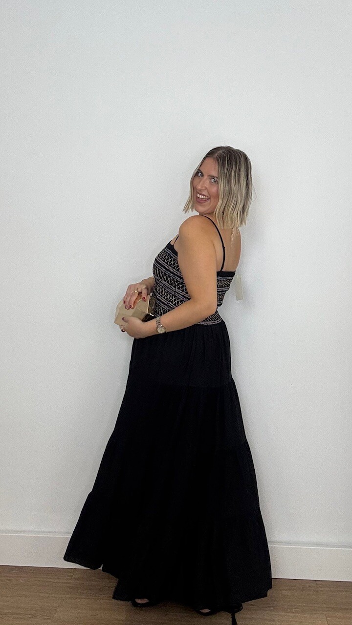 Vestido Chloe Nido Negro - Imagen 8