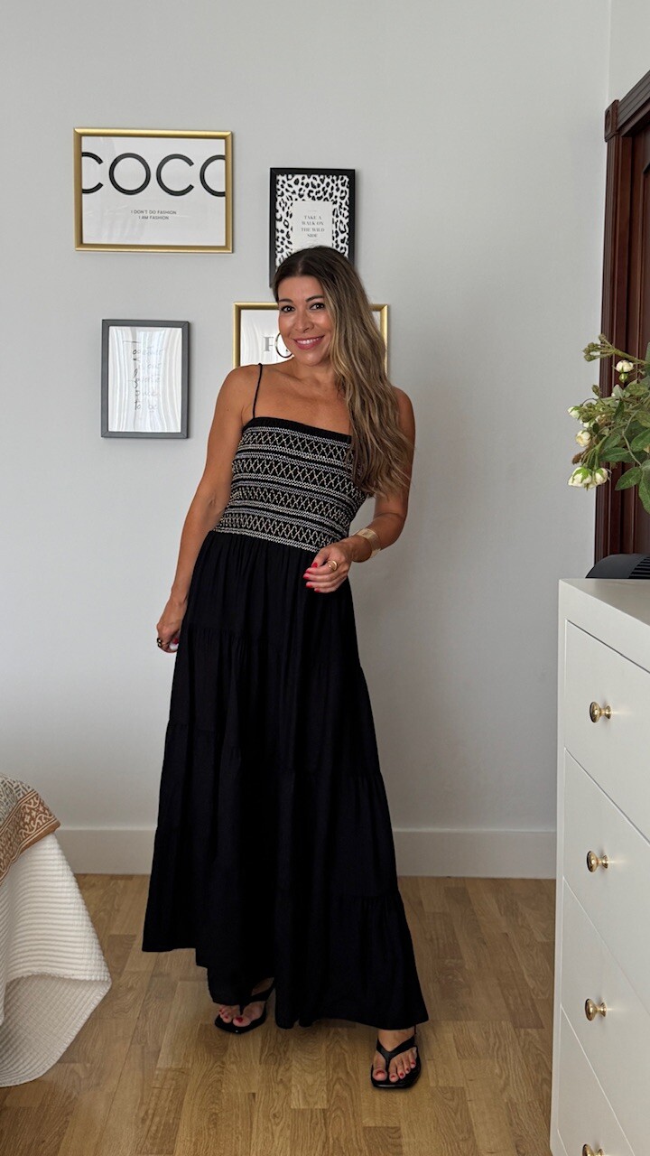 Vestido Chloe Nido Negro - Imagen 2