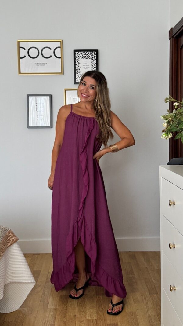 Vestido Verona Berenjena