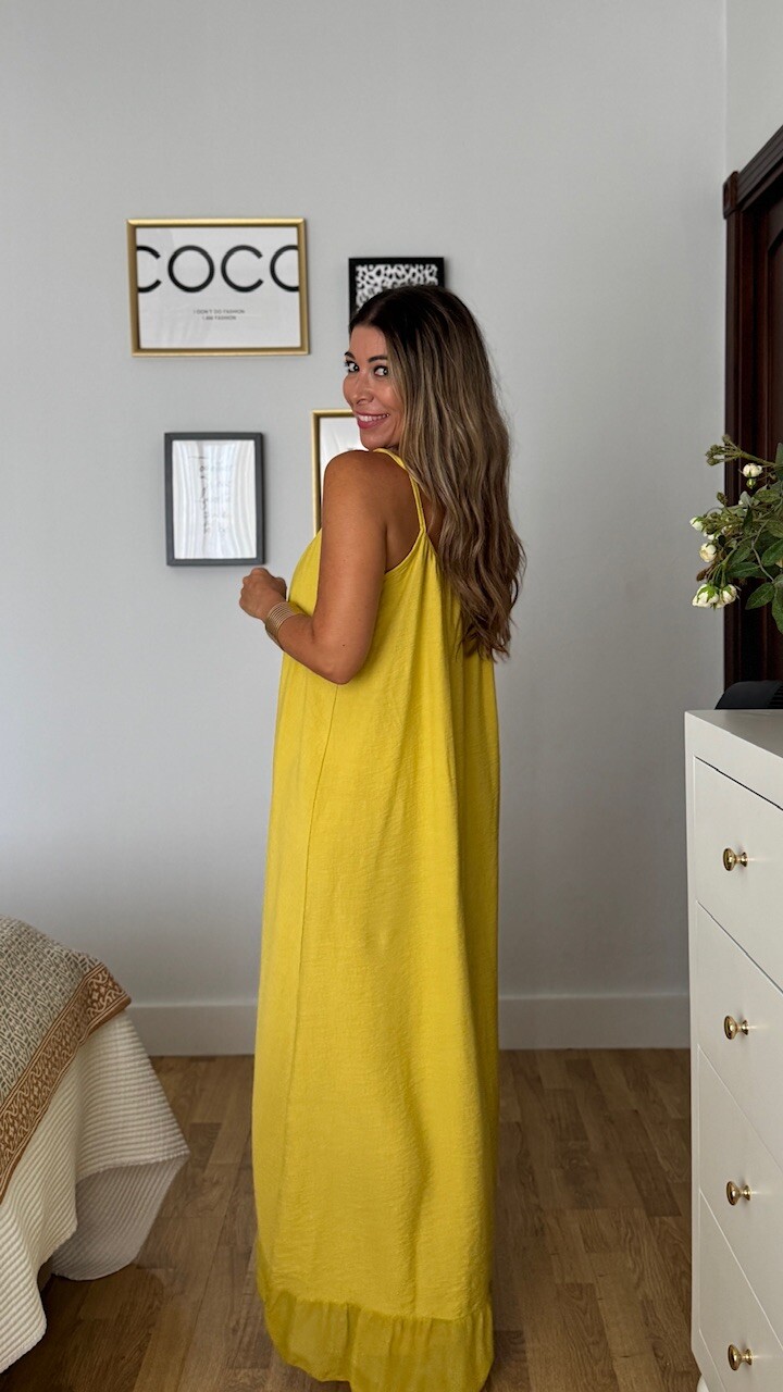 Vestido Verona Verde Lima - Imagen 9
