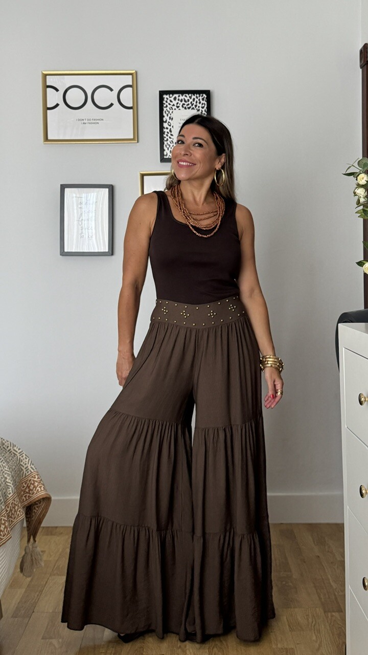 Pantalón Tavira Marrón - Imagen 6