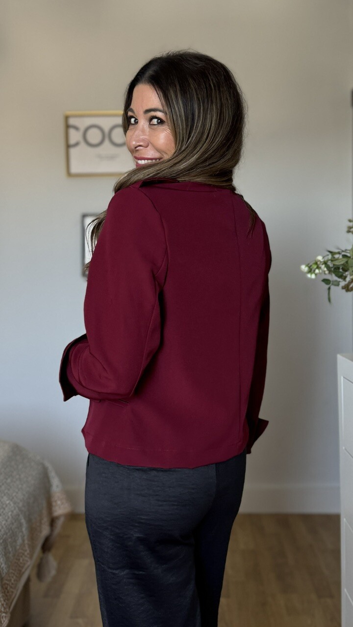 Chaqueta Alamares Burdeos - Imagen 6