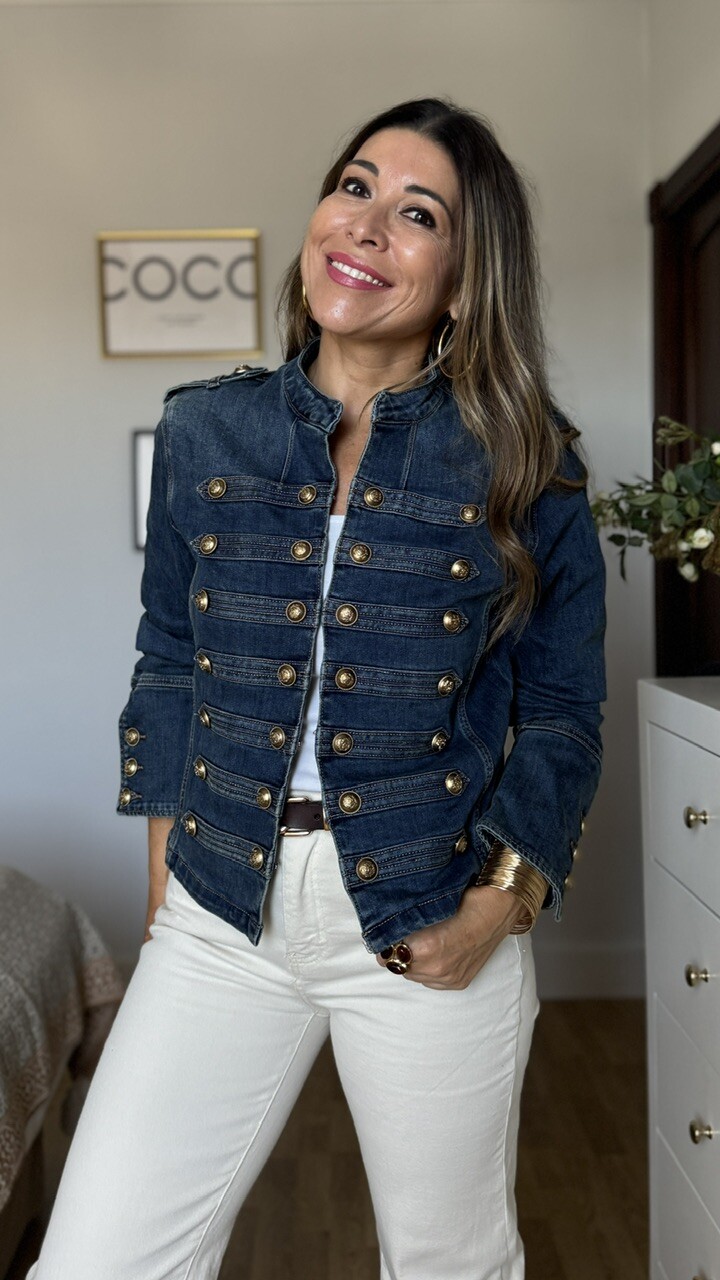 Chaqueta Denim Napoleón