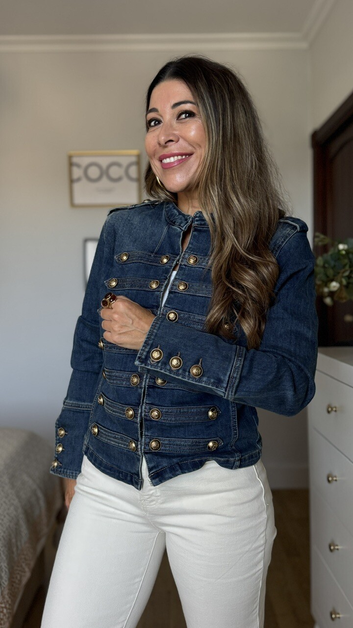 Chaqueta Denim Napoleón - Imagen 2