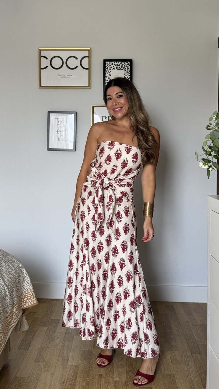 Vestido Anudado Rosalinda - Imagen 8