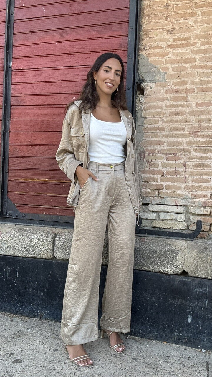Conjunto Satinado Sabana Champán - Imagen 8