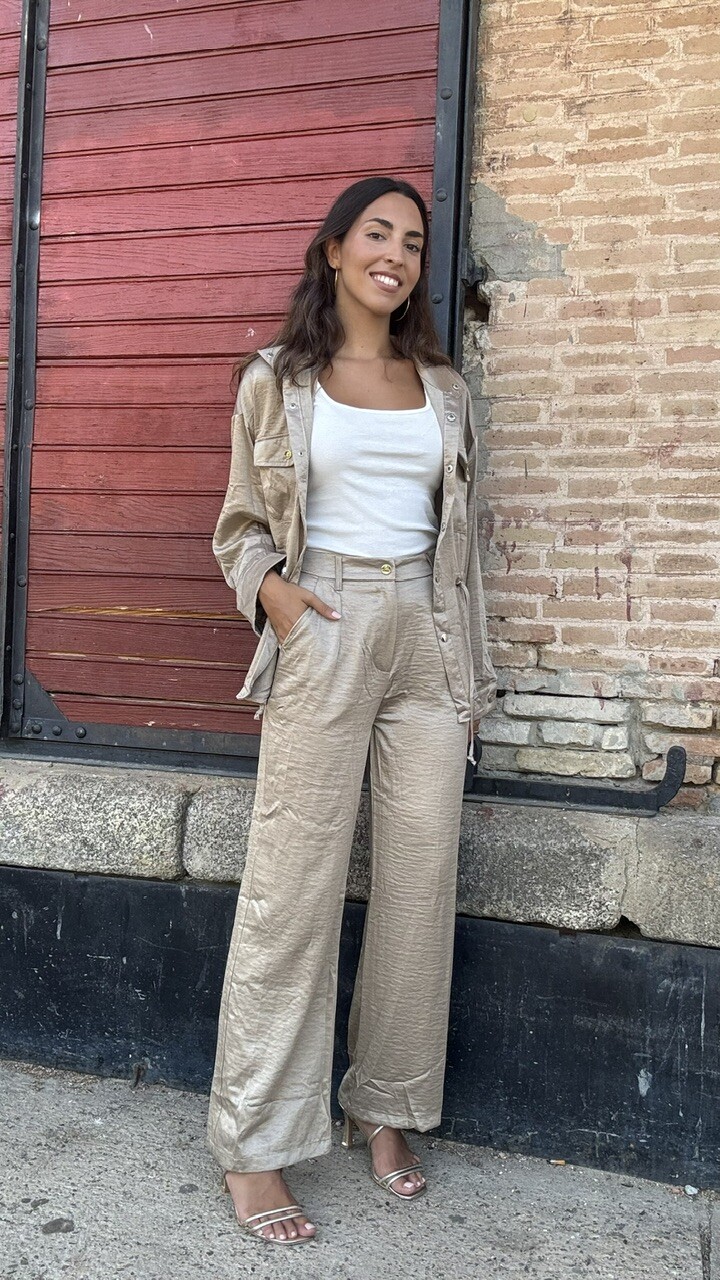 Conjunto Satinado Sabana Champán - Imagen 9