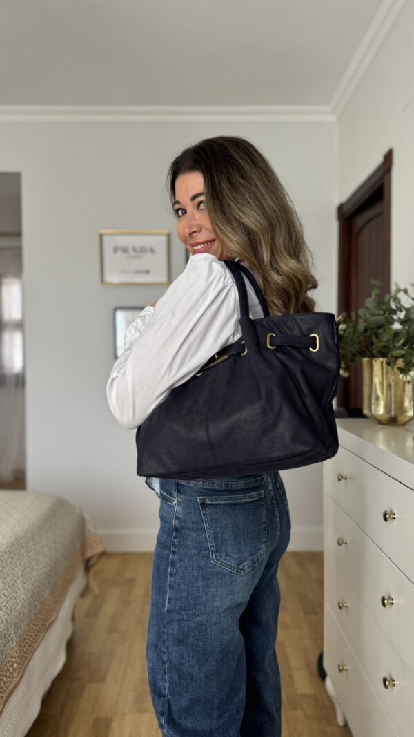 Bolso Hombro Classic Azul Marino