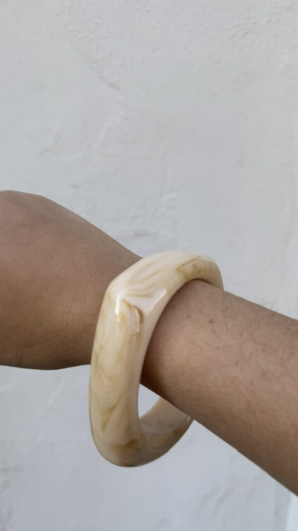 Pulsera Geométrica Beige