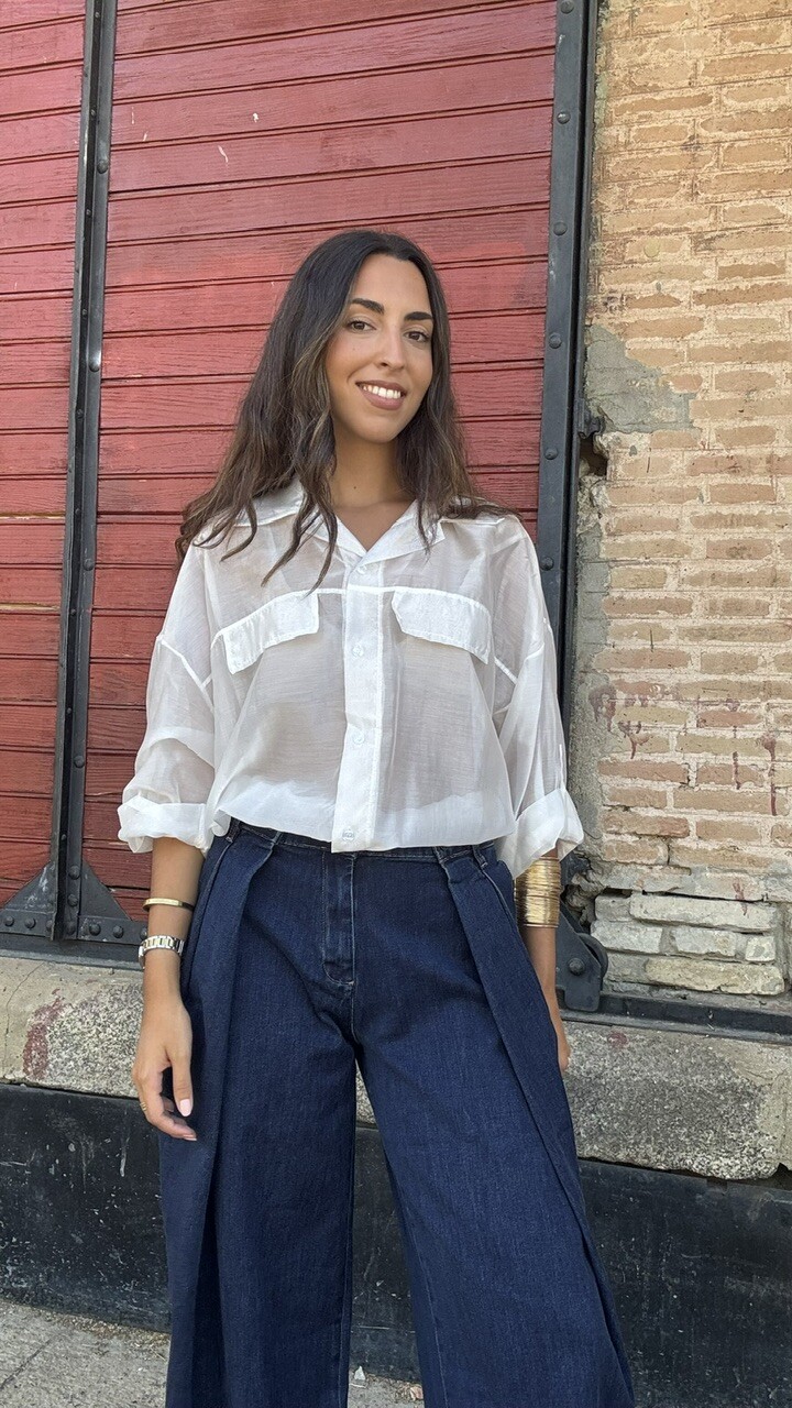 Blusa Bomber Blanca - Imagen 11