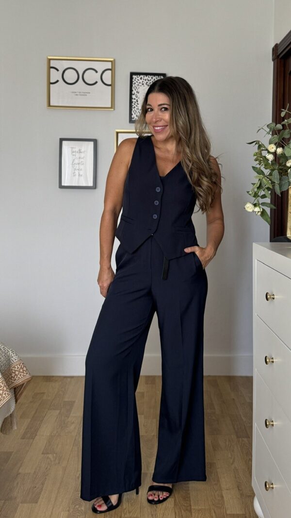 Pantalón Sastre Azul Marino