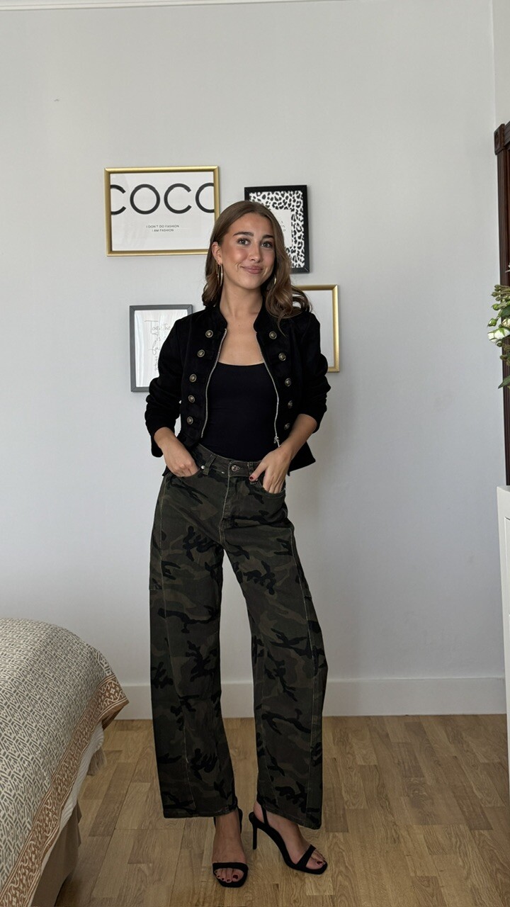 Jeans Barrel Camuflaje JW9773 - Imagen 9