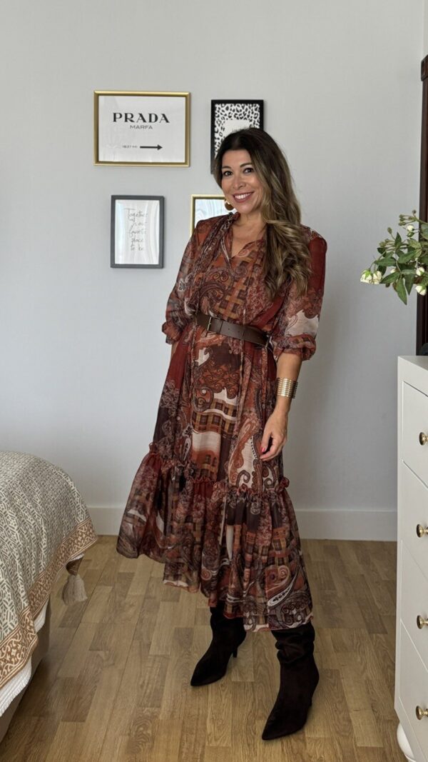 Vestido Gasa Pradera