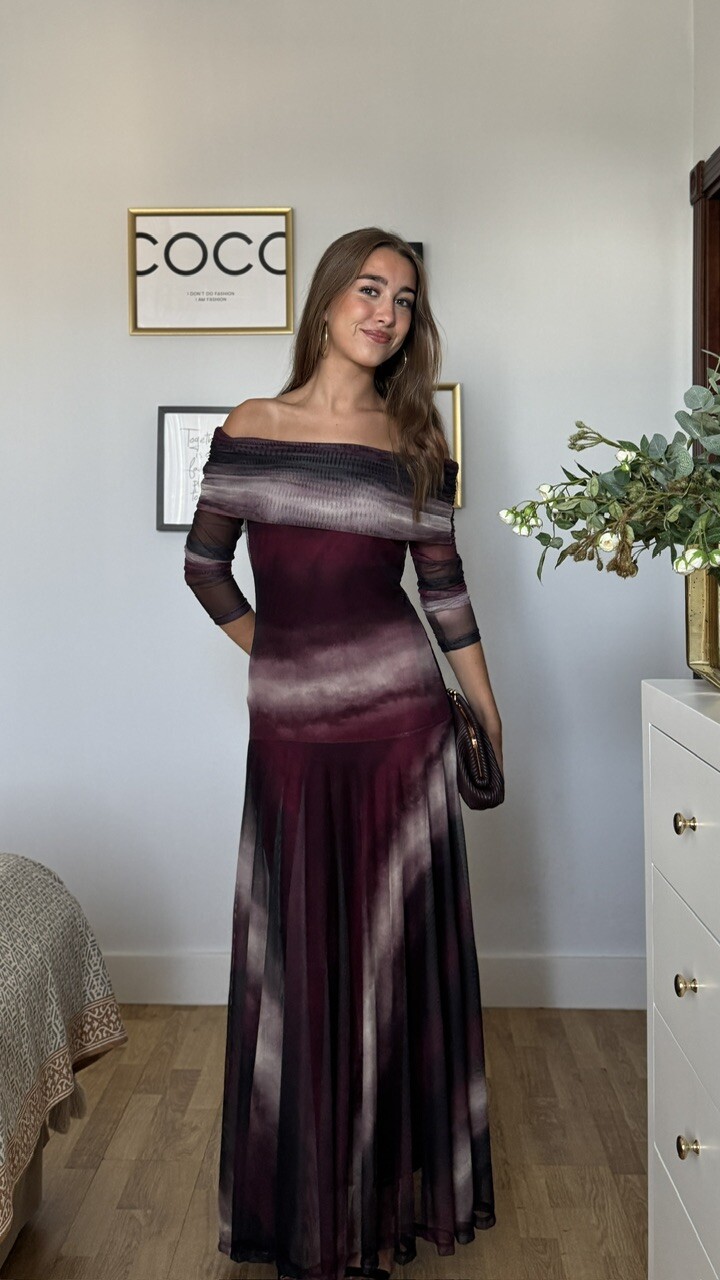 Vestido Tul TieDye
