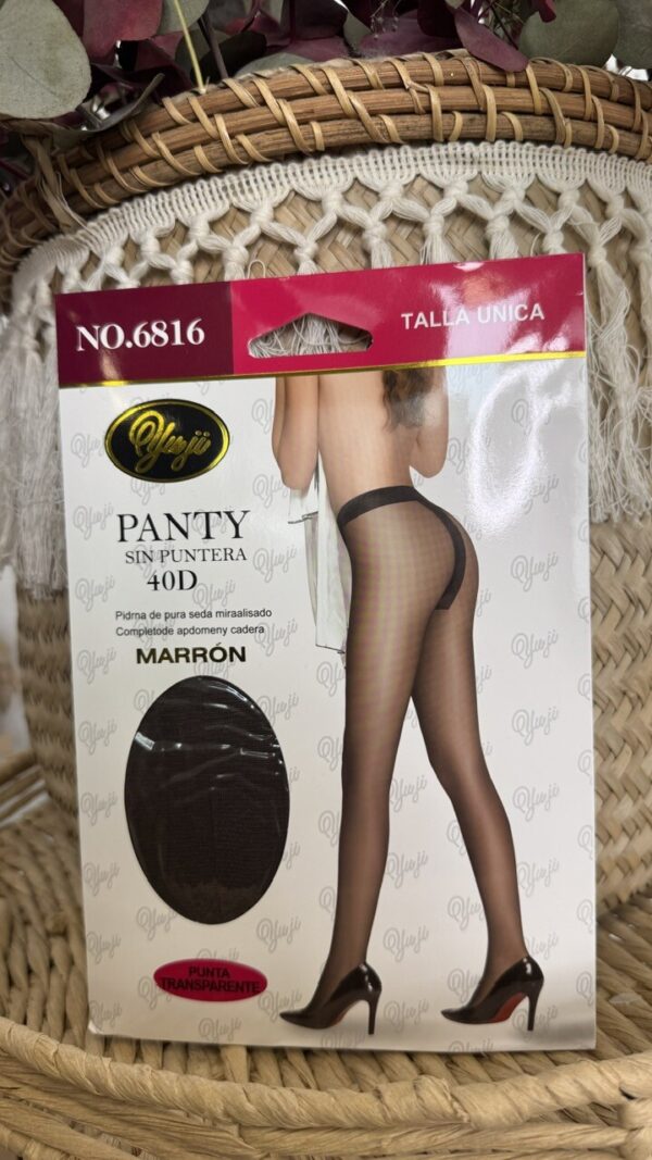 Panty 40D Marrón